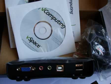 NComputing U170ԭװ��Ʒ�ڲ������:U170�豸һ̨,USB��һ��,VSpace��������һ��,ʹ��˵��˵һ��,һ����˿.